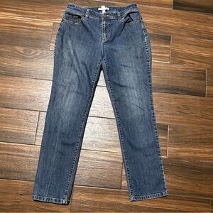 Chico’s Women’s 6 Small Straight Leg Jeans Medium Wash‎ 0.5
